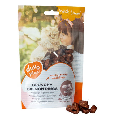 Duvo+ Crunchy Salmon Ring for Cats 50g